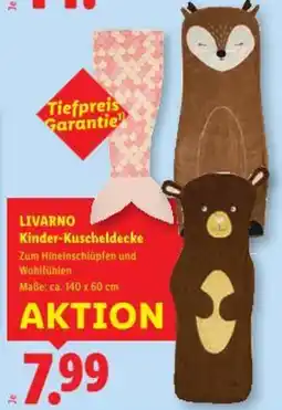 Lidl Kinder-Kuscheldecke Angebot