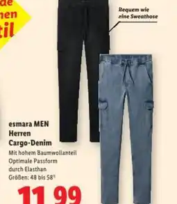 Lidl esmara MEN Herren Cargo-Denim Angebot