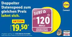 Lidl Doppelter Datenspeed zum gleichen Preis lohnt sich Angebot