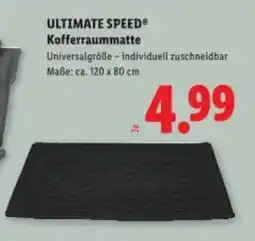 Lidl ULTIMATE SPEED® Kofferraummatte Angebot