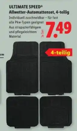 Lidl ULTIMATE SPEED® Allwetter-Automattenset Angebot