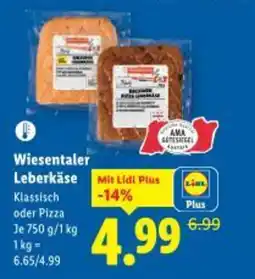 Lidl Wiesentaler Leberkäse Angebot