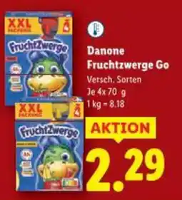 Lidl Danone Fruchtzwerge Go Angebot