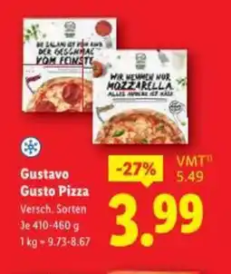 Lidl Gustavo Gusto Pizza Angebot