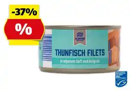 Hofer ALMARE SEAFOOD Thunfischfilet in Wasser, 195 g Angebot