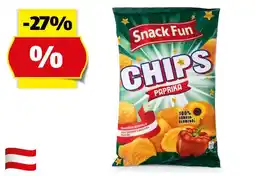 Hofer SNACK FUN Chips Paprika, 250 g Angebot
