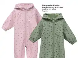 Zeeman Baby- oder kinder- regenanzug softshell Angebot