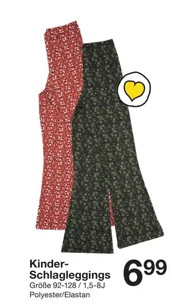 Zeeman Kinder- schlagleggings Angebot