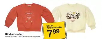 Zeeman Kindersweater Angebot