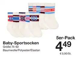 Zeeman Baby-sportsocken Angebot