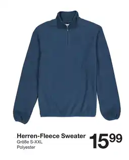 Zeeman Herren-fleece sweater Angebot