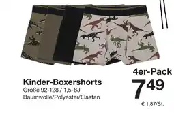 Zeeman Kinder-boxershorts Angebot