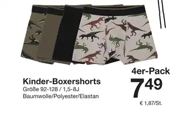 Zeeman Kinder-boxershorts Angebot