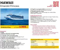 Billa Reisen Emerald Princess Angebot