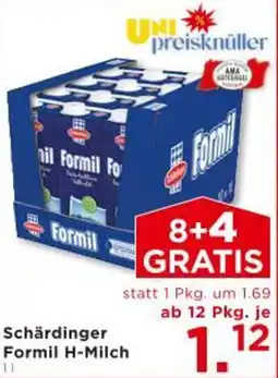 Unimarkt Schärdinger Formil H-Milch Angebot