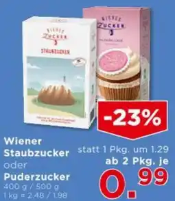 Unimarkt Wiener Staubzucker Angebot