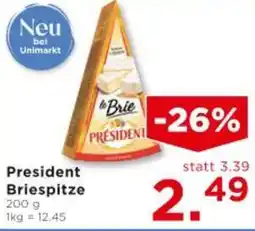 Unimarkt President Briespitze Angebot