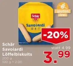 Unimarkt Schär Savoiardi Löffelbiskuits Angebot