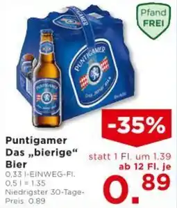 Unimarkt Puntigamer Das bierige Bier Angebot