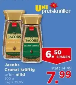 Unimarkt Jacobs Cronat kräftig oder mild Angebot