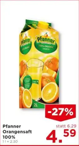 Unimarkt Pfanner Orangensaft Angebot