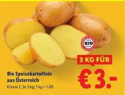Lidl Bio Speisekartoffeln aus Österreich Angebot