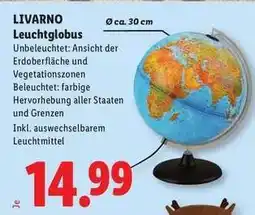 Lidl LIVARNO Leuchtglobus Angebot
