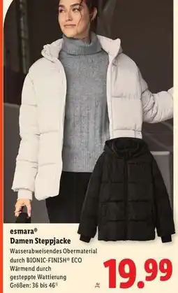 Lidl esmara Damen Steppjacke Angebot