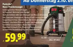 Lidl PARKSIDE Nass-/Trockensauger Angebot