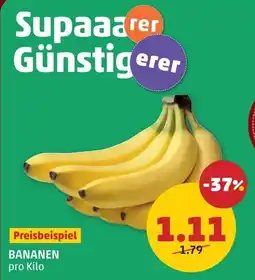 PENNY Bananen Angebot
