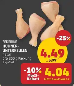 PENNY Federike hühner unterkeulen Angebot