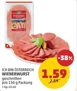 PENNY Ich bin österreich wienerwurst Angebot