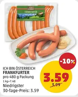 PENNY Ich bin österreich frankfurter Angebot