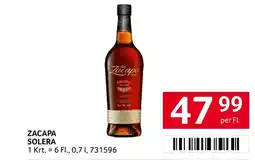 Transgourmet Ron Zacapa Solera Angebot