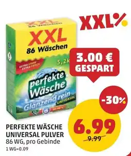 PENNY Perfekte wäsche universal pulver Angebot
