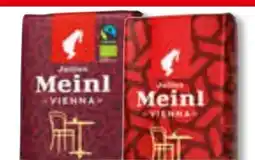 Unimarkt Julius Meinl Kaffee Vienna Angebot
