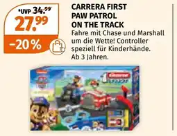 Müller Carrera first paw patrol on the track Angebot