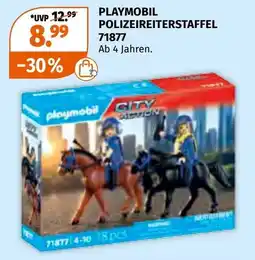 Müller Playmobil polizeireiterstaffel Angebot