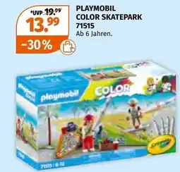 Müller Playmobil color skatepark Angebot