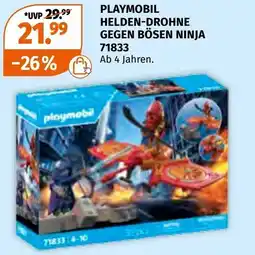 Müller Playmobil helden-drohne gegen bösen ninja Angebot