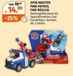 Müller Spin master paw patrol fire rescue Angebot