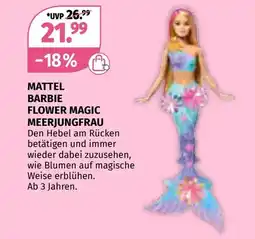Müller Mattel barbie flower magic meerjungfrau Angebot