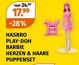Müller Hasbro play-doh barbie puppenset Angebot