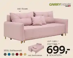 XXXLutz Carryhome SCHLAFSOFA Angebot
