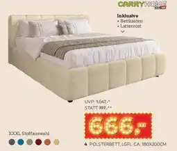 XXXLutz Carryhome POLSTERBETT Angebot