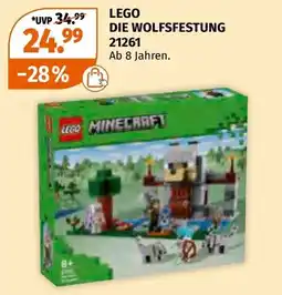 Müller Lego die wolfsfestung 21261 Angebot