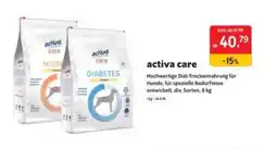 Das Futterhaus activa care Angebot