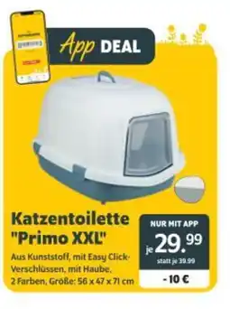 Das Futterhaus Katzentoilette "primo xxl" Angebot