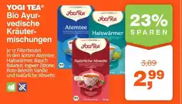 Prokopp YOGI TEA Bio Ayur- vedische Kräuter- mischungen Angebot