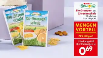 Interspar Bio-Orangen- oder Zitronenschale Angebot